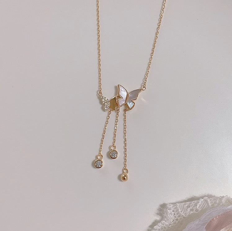 Butterfly Twin Necklace