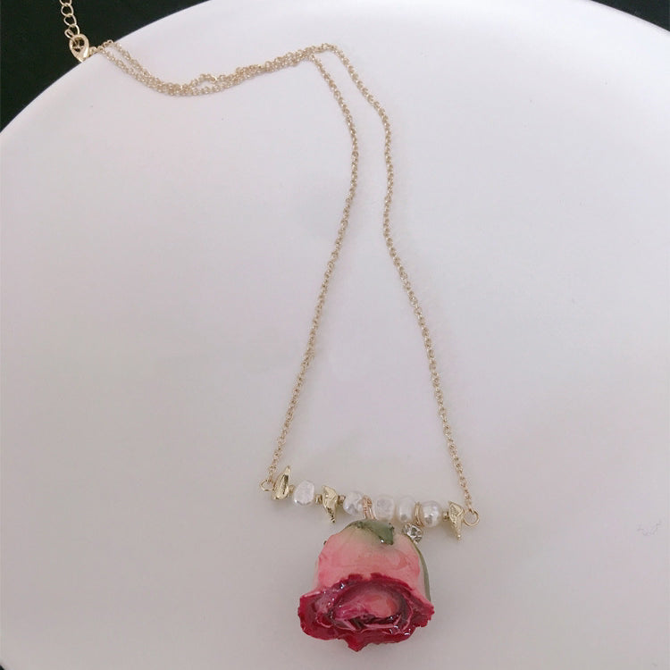 Immortal Rose Necklace