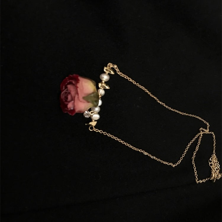 Immortal Rose Necklace